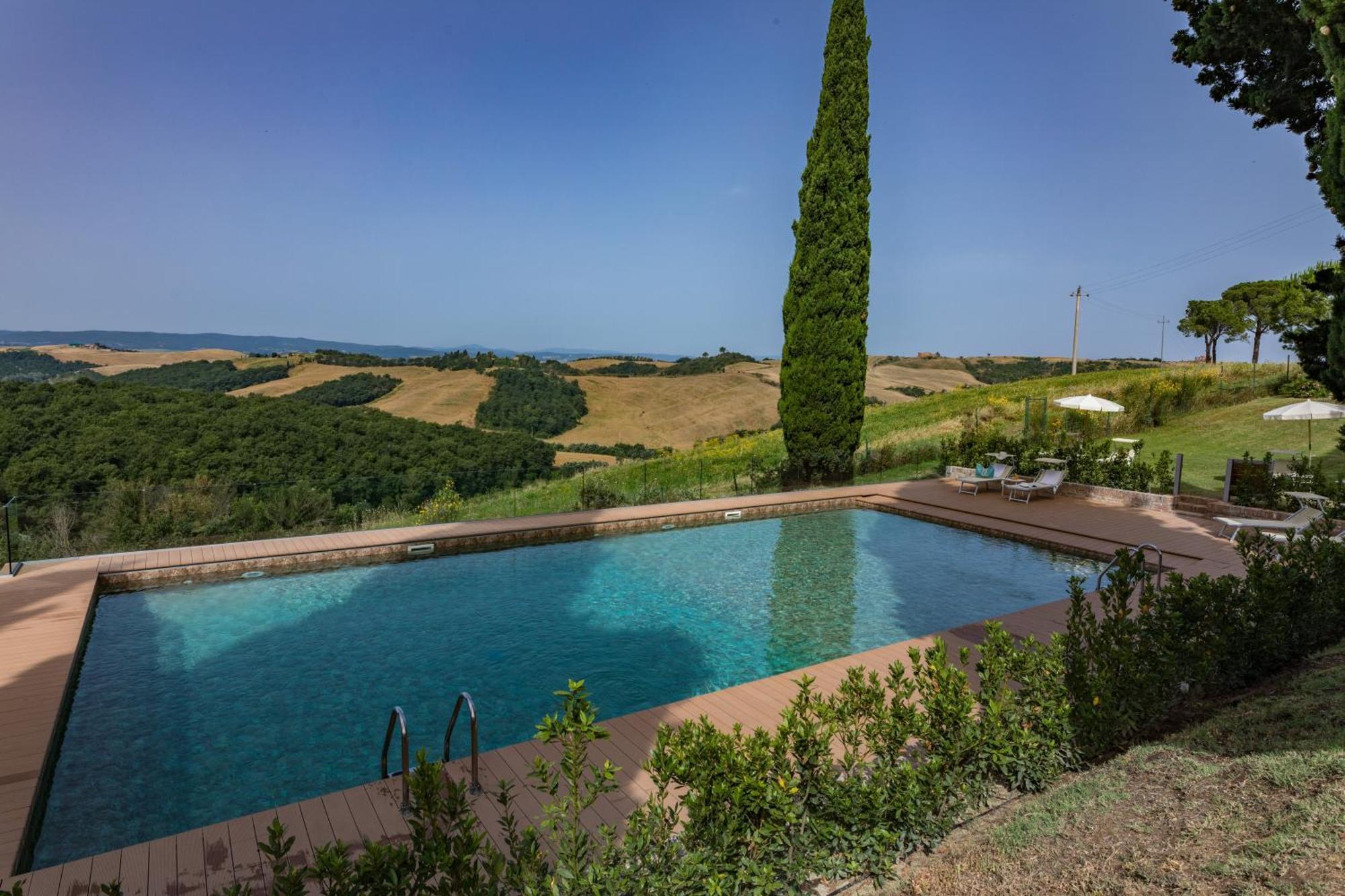 Villa Agriturismo Tenuta La Campana Asciano Luaran gambar